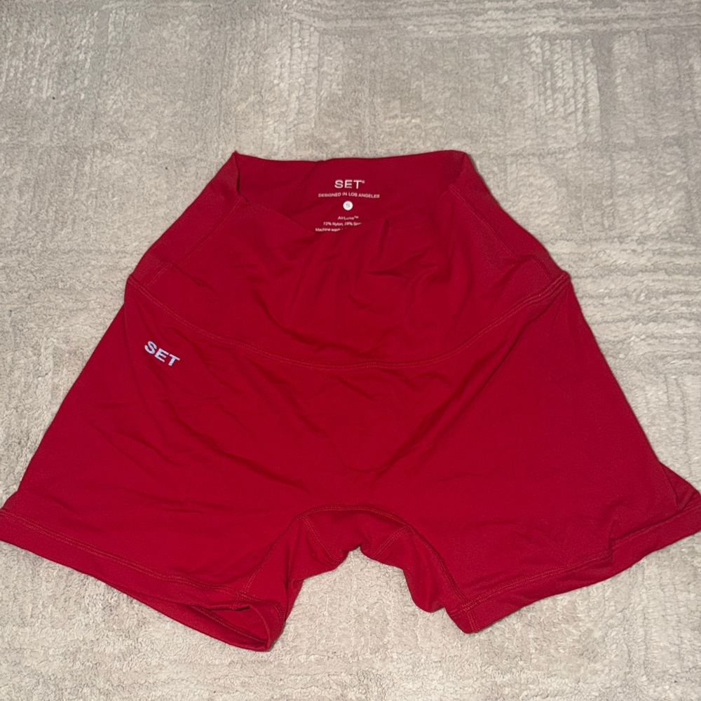 Set active biker shorts